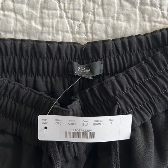 NWT J. Crew Drapey Drawstring Pant in Viscose Blend - Picture 3 of 4